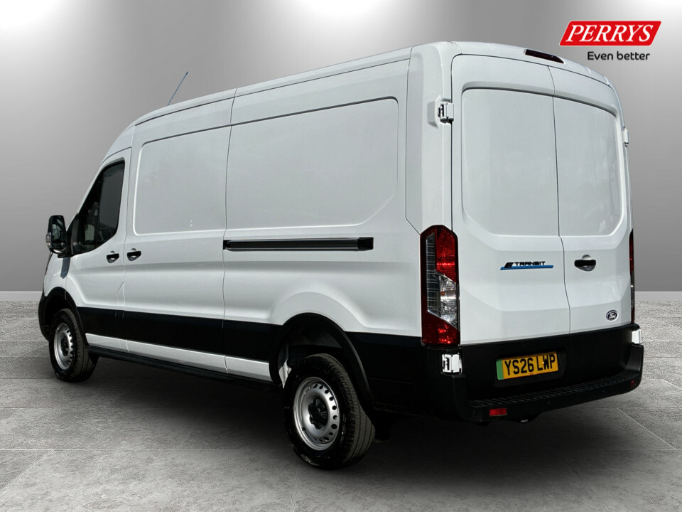 Ford Transit Custom E-tsit 350 L3 H2 Leader 67Kwh 135 YS26LWP White #5
