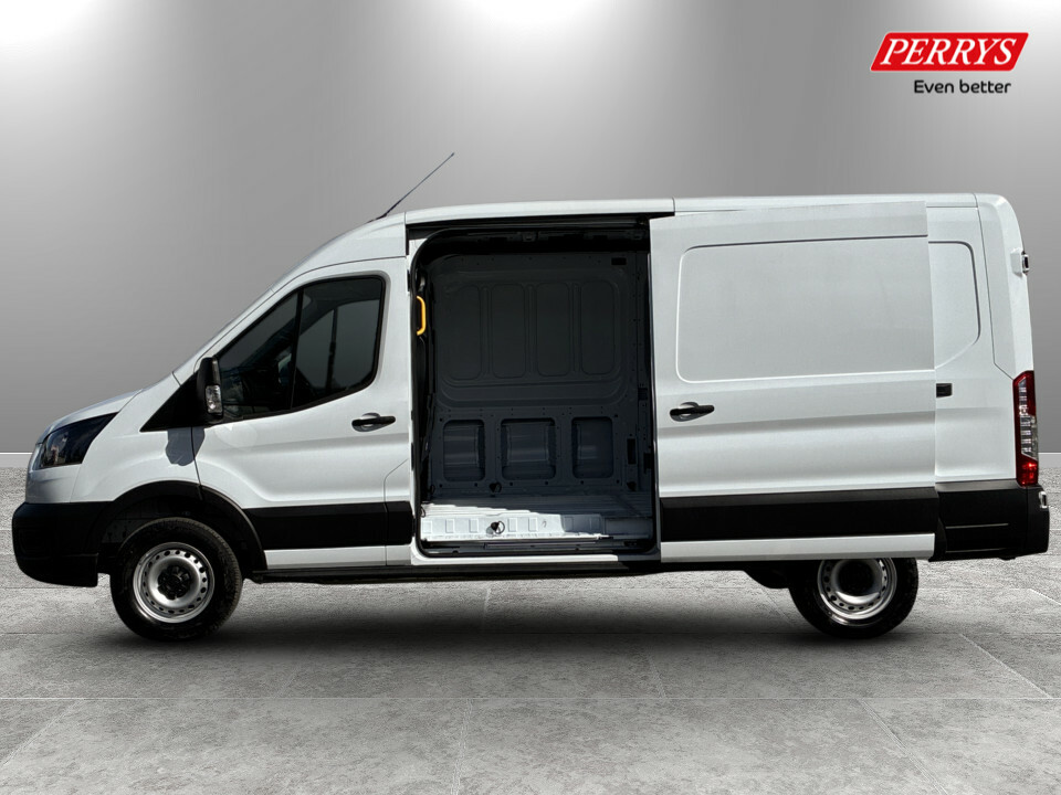 Ford Transit Custom E-tsit 350 L3 H2 Leader 67Kwh 135 YS26LWP White #4