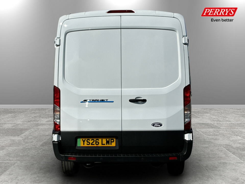 Ford Transit Custom E-tsit 350 L3 H2 Leader 67Kwh 135 YS26LWP White #6