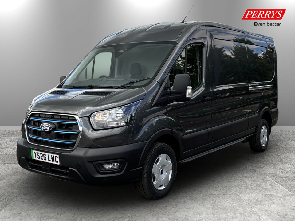 Ford Transit Custom E-tsit 350 L3 Trend Van 67Kwh 135Ps YS26LWC Grey #3