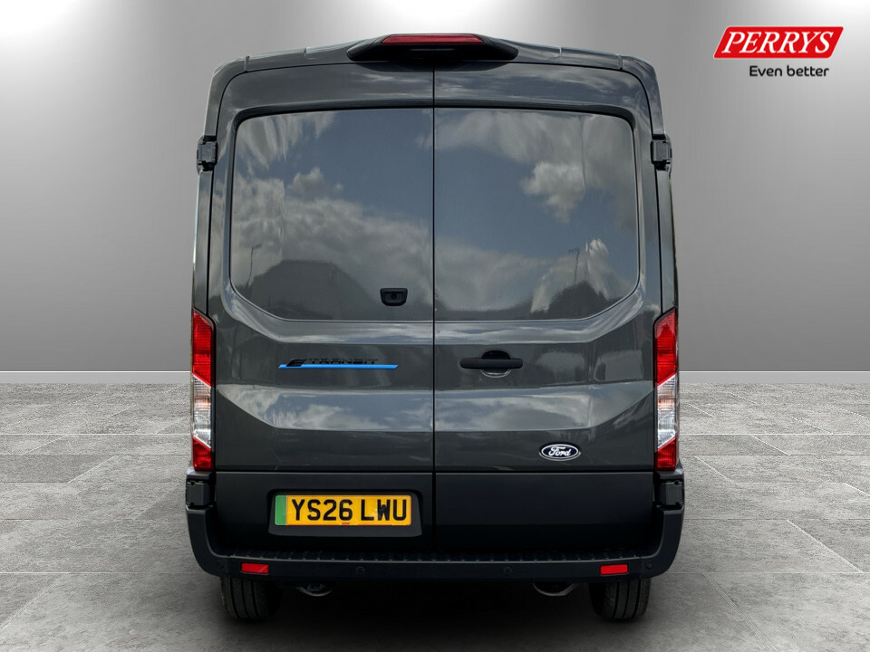Ford Transit Custom E-tsit 350 L3 H2 Trend 68Kwh 135 YS26LWU Grey #6