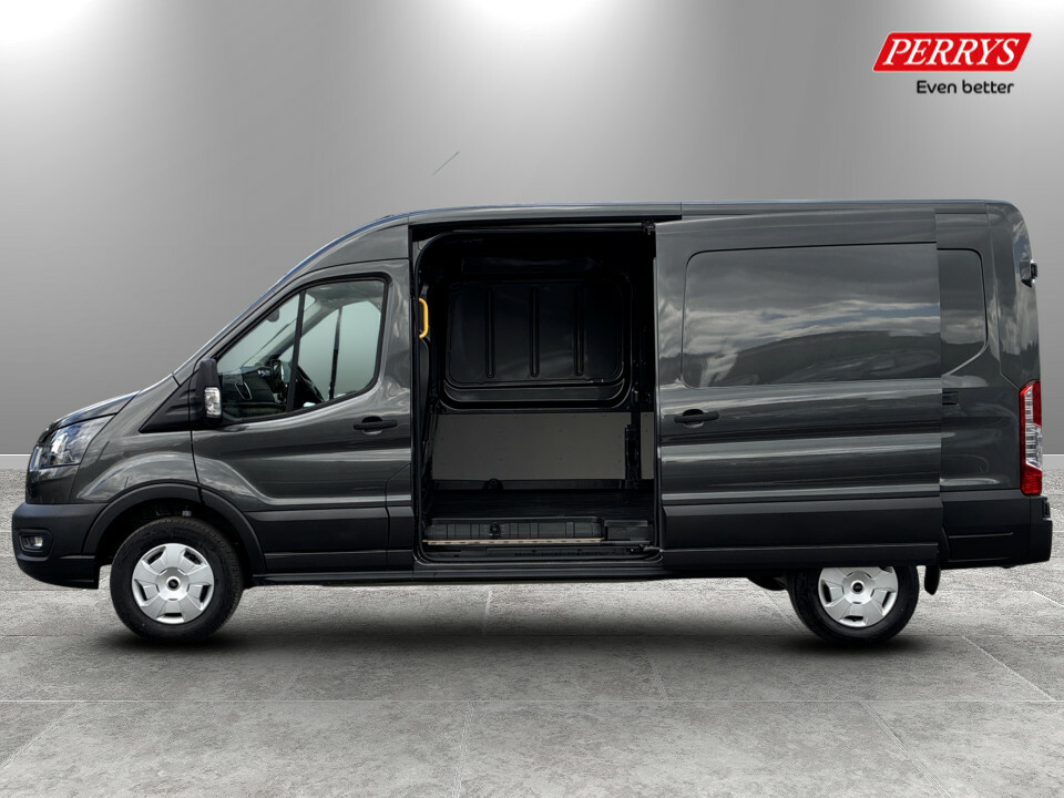 Ford Transit Custom E-tsit 350 L3 H2 Trend 68Kwh 135 YS26LWU Grey #4