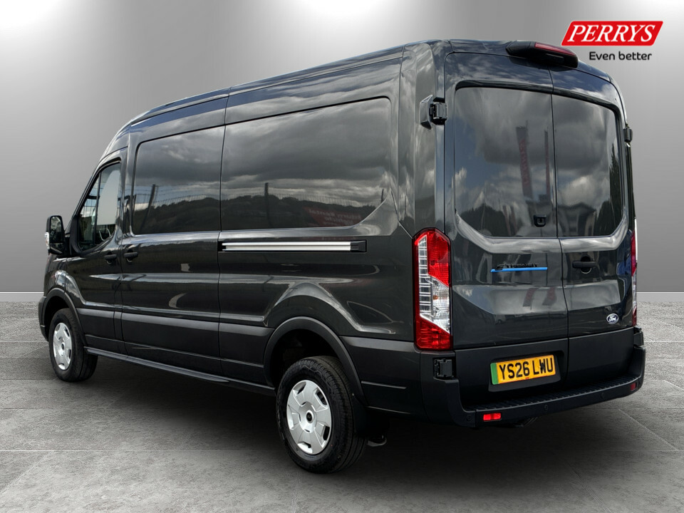 Ford Transit Custom E-tsit 350 L3 H2 Trend 68Kwh 135 YS26LWU Grey #5