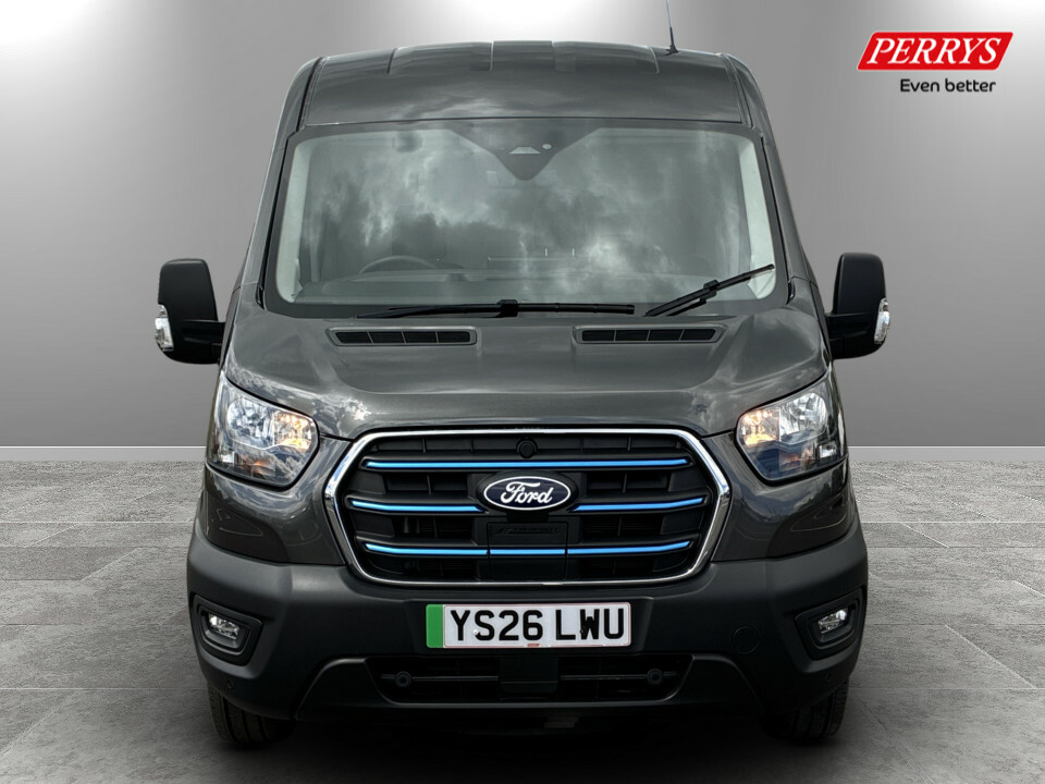 Ford Transit Custom E-tsit 350 L3 H2 Trend 68Kwh 135 YS26LWU Grey #2