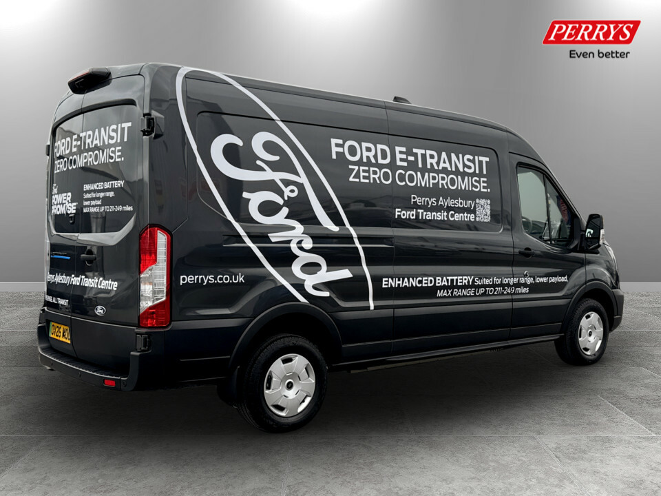 Ford Transit Custom E-transit Trend 350 L3 Motor 2 198Kw 89 Grey #6