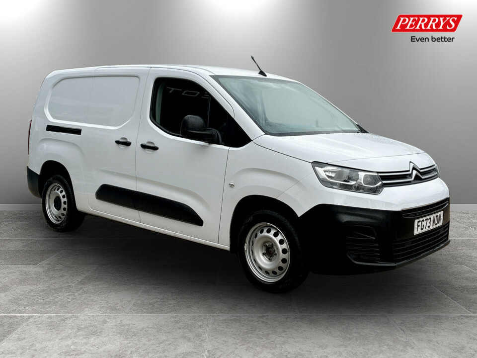 Citroen Berlingo 1.5 Bluehdi 950Kg Enterprise Ed 100Ps 6 Speed Ss White
