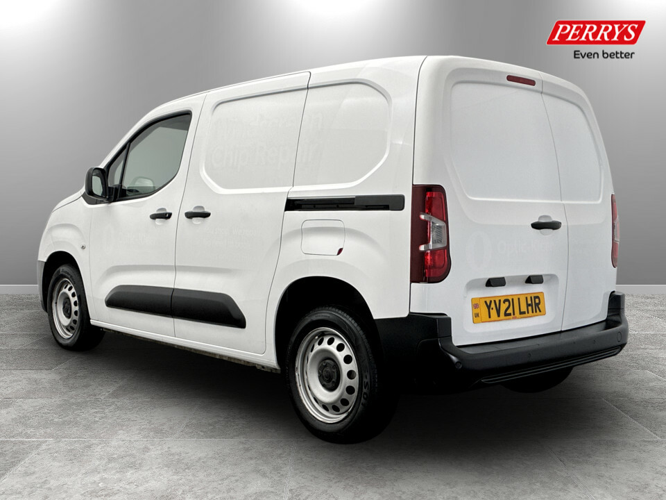 Vauxhall Combo 2300 1.5 Turbo D 100Ps H1 Dynamic Van YV21LHR White #5