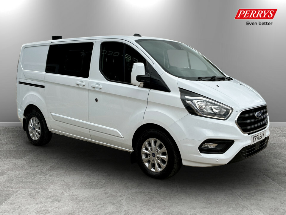 Ford Transit Custom 2.0 Ecoblue 130Ps Low Roof Dcab Limited Van White