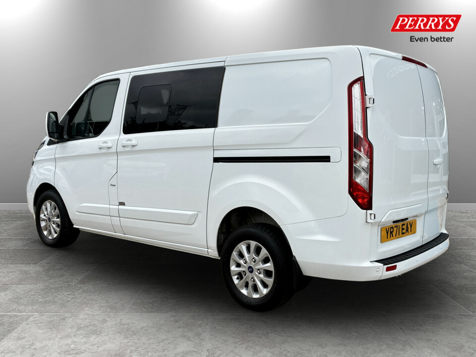 Ford Transit Custom 2.0 Ecoblue 130Ps Low Roof Dcab Limited Van YR71EAY White #5