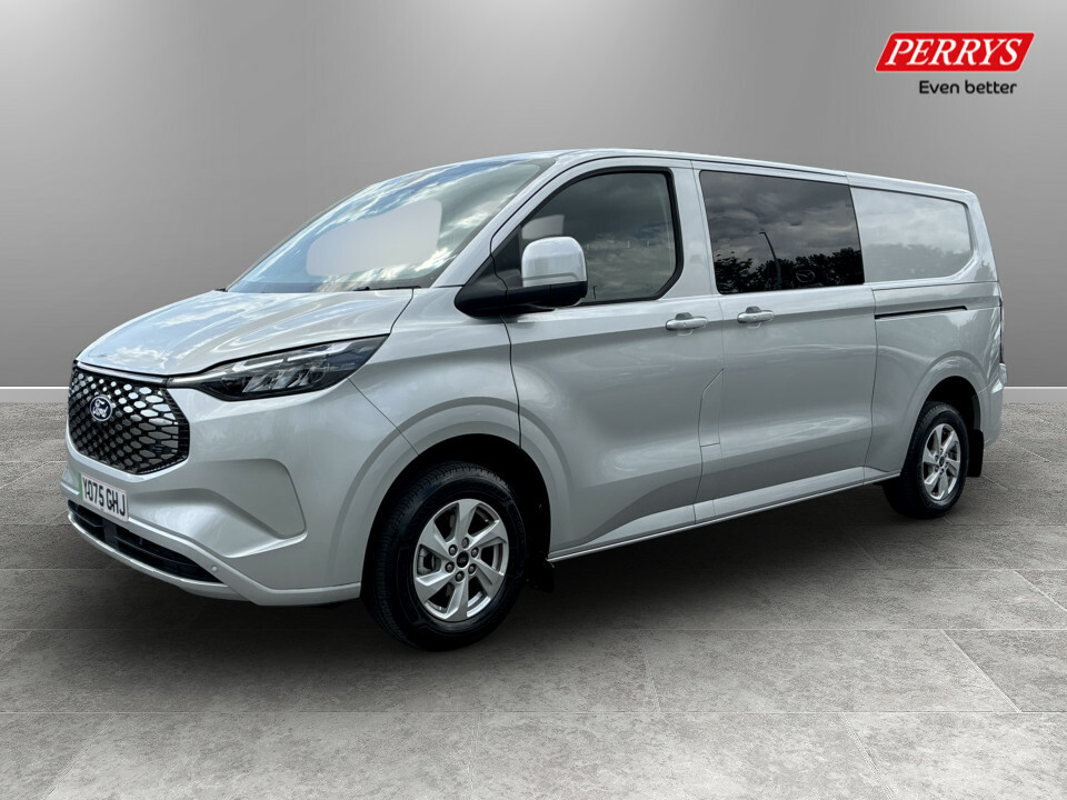 Ford Transit Custom E Custom 320 L2 Dciv Limited 65Kwh YO75GHJ Silver #3