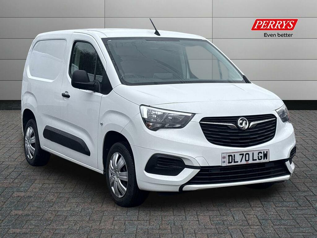 Vauxhall Combo 2300 1.5 Turbo D 100Ps H1 Sportive Van White