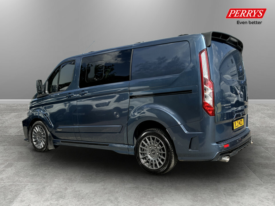 Ford Transit Custom 2.0 Ecoblue 185Ps Low Roof Dcab Limited Van BL21MZD Blue #5