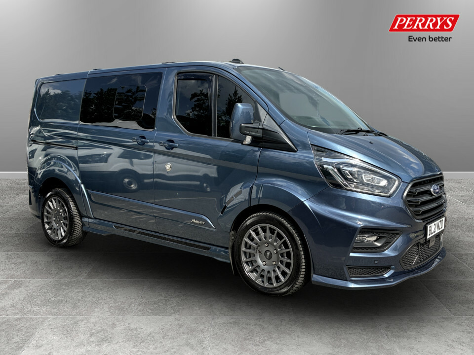 Ford Transit Custom 2.0 Ecoblue 185Ps Low Roof Dcab Limited Van Blue