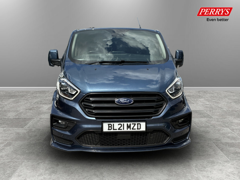 Ford Transit Custom 2.0 Ecoblue 185Ps Low Roof Dcab Limited Van BL21MZD Blue #2