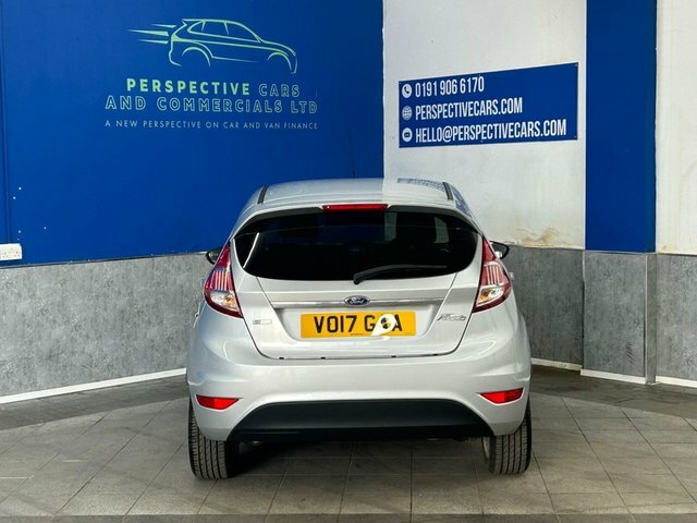 Ford Fiesta 1.0T Ecoboost Titanium Hatchback Powers VO17GAA Silver #4