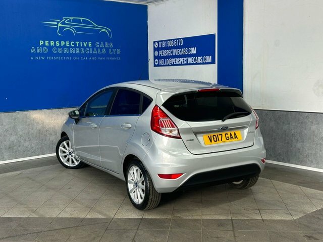 Ford Fiesta 1.0T Ecoboost Titanium Hatchback Powers VO17GAA Silver #5