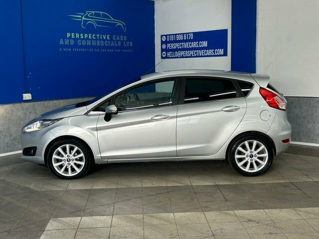 Ford Fiesta 1.0T Ecoboost Titanium Hatchback Powers VO17GAA Silver #6