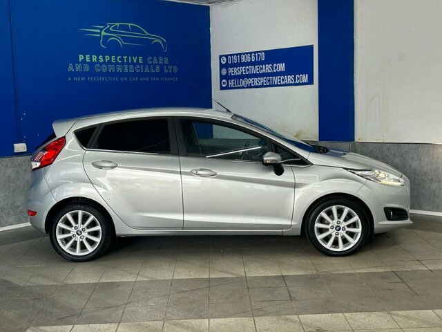 Ford Fiesta 1.0T Ecoboost Titanium Hatchback Powers VO17GAA Silver #2