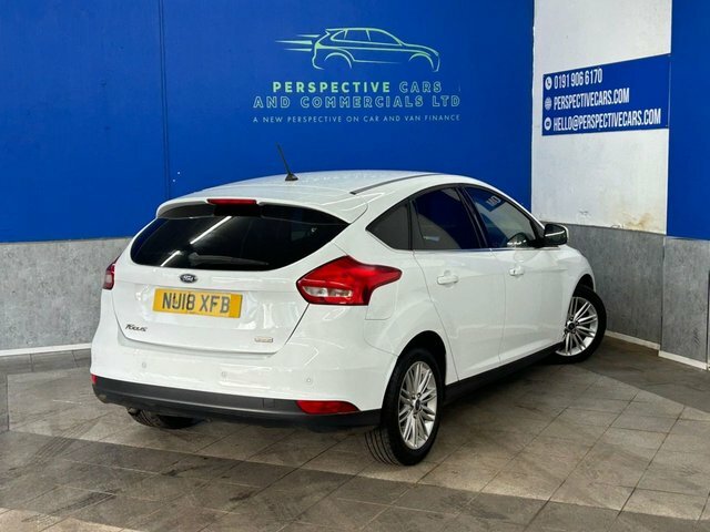 Ford Focus 1.0T Ecoboost Zetec Edition Hatchback M NU18XFB White #3