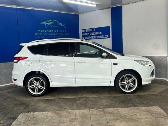 Ford Kuga 2.0 Tdci Titanium X Sport Suv Powershif HD16JZH White #2