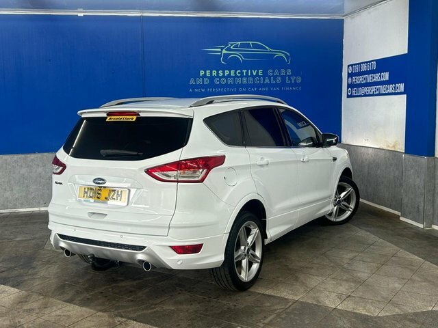 Ford Kuga 2.0 Tdci Titanium X Sport Suv Powershif HD16JZH White #3