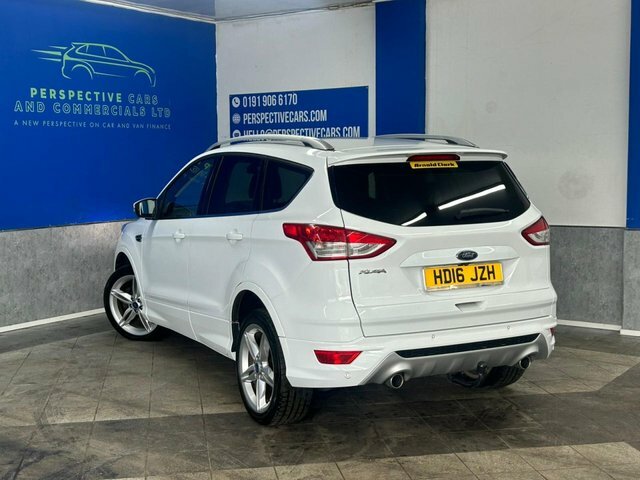 Ford Kuga 2.0 Tdci Titanium X Sport Suv Powershif HD16JZH White #5