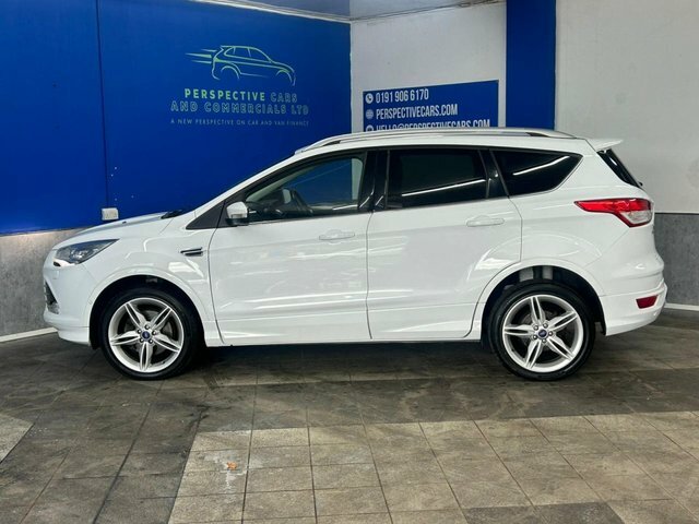 Ford Kuga 2.0 Tdci Titanium X Sport Suv Powershif HD16JZH White #6