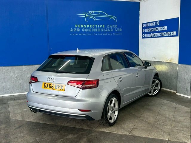 Audi A3 2.0 Tdi Sport Sportback S Tronic 6 DA66BYX Silver #3