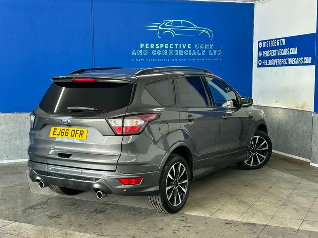 Ford Kuga 2.0 Tdci Ecoblue St-line Suv Eur EJ66OFR Grey #3