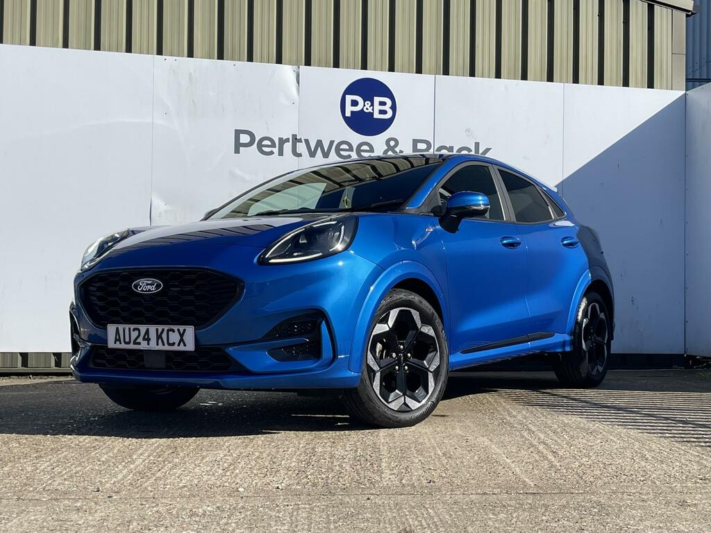 Ford Puma 1.0T Ecoboost Mhev St-line X Suv Hybrid Blue