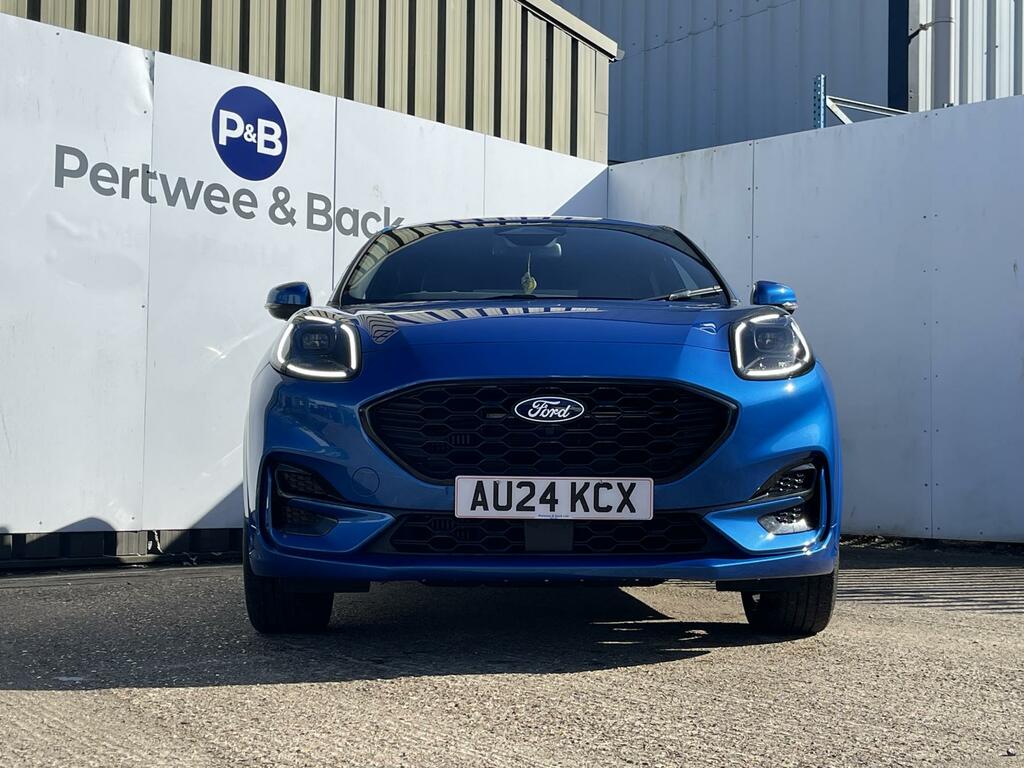Ford Puma 1.0T Ecoboost Mhev St-line X Suv Hybrid AU24KCX Blue #3