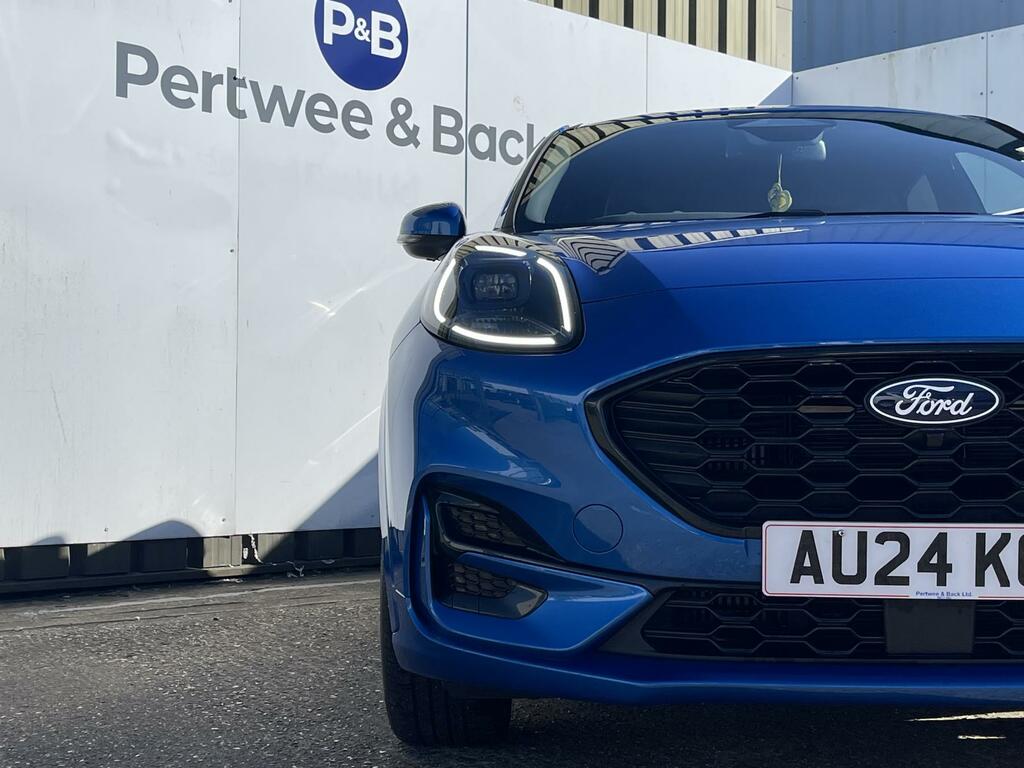 Ford Puma 1.0T Ecoboost Mhev St-line X Suv Hybrid AU24KCX Blue #4