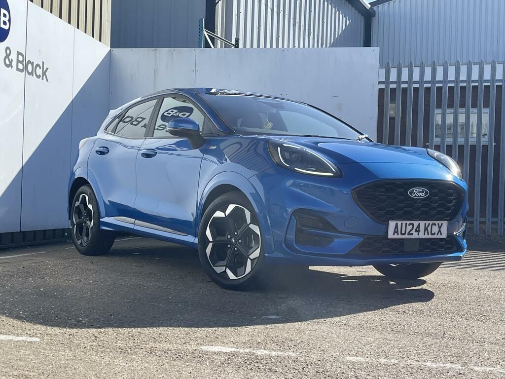 Ford Puma 1.0T Ecoboost Mhev St-line X Suv Hybrid AU24KCX Blue #2