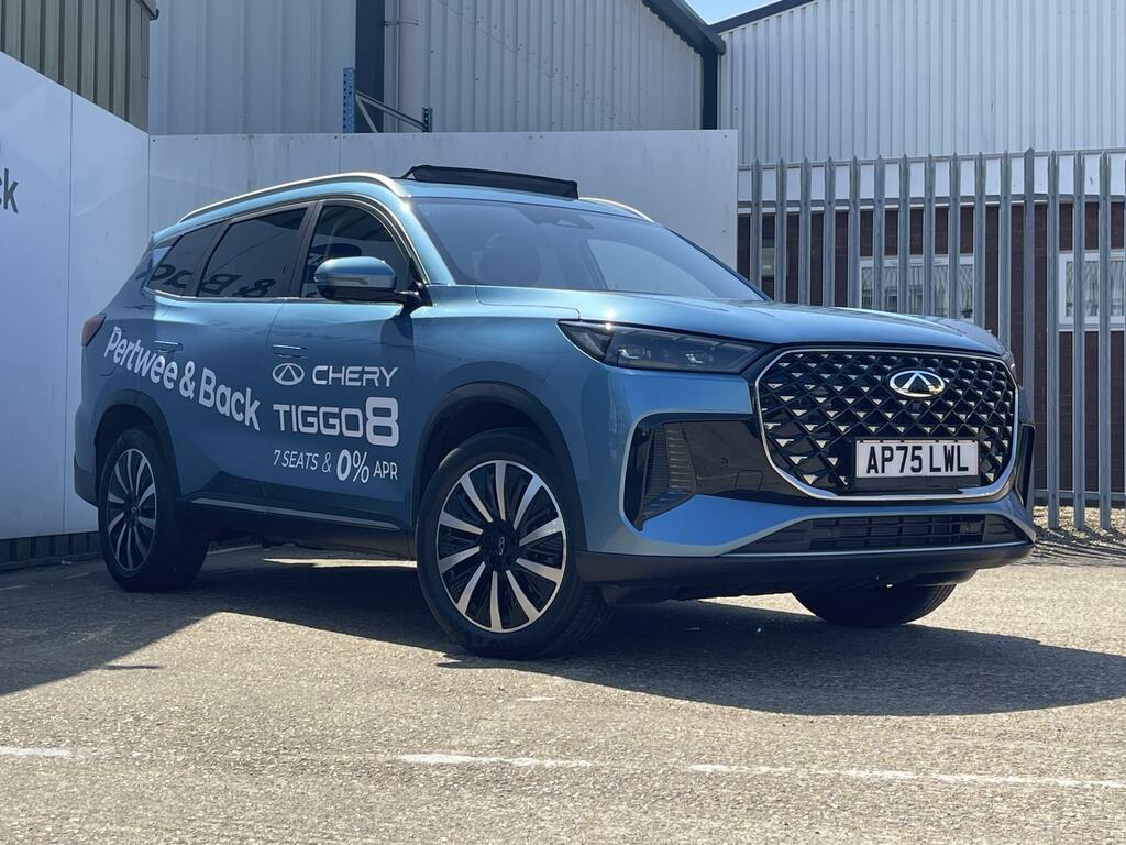 Chery Tiggo 8 1.5T 18.4Kwh Summit Suv Plug-in Hybrid AP75LWL Blue #2