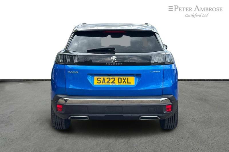 Peugeot 3008 1.6 Hybrid4 300 Gt E-eat8 - 2022 22 SA22DXL Blue #4