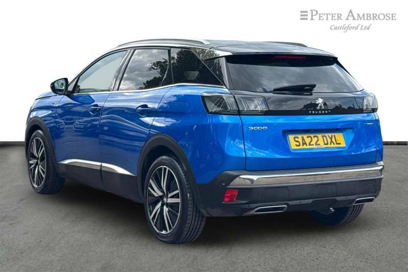 Peugeot 3008 1.6 Hybrid4 300 Gt E-eat8 - 2022 22 SA22DXL Blue #5