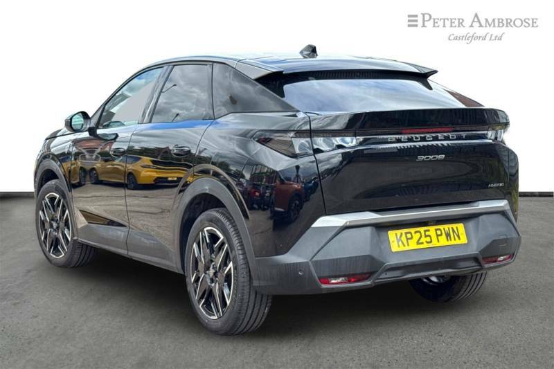 Peugeot 3008 1.2 Hybrid 136 Gt E-dsc6 - 2025 25 KP25PWN Black #5