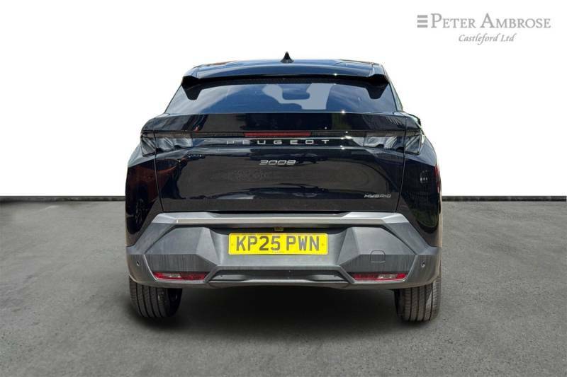 Peugeot 3008 1.2 Hybrid 136 Gt E-dsc6 - 2025 25 KP25PWN Black #4