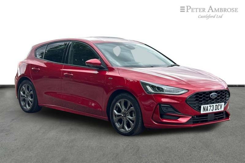 Ford Focus 1.0 Ecoboost Hybrid Mhev 155 St-line Edition - Red