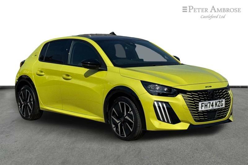 Peugeot 208 1.2 Hybrid 136 Gt E-dsc6 - 2025 74 Yellow