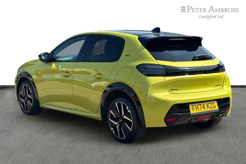 Peugeot 208 1.2 Hybrid 136 Gt E-dsc6 - 2025 74 FH74KZG Yellow #5