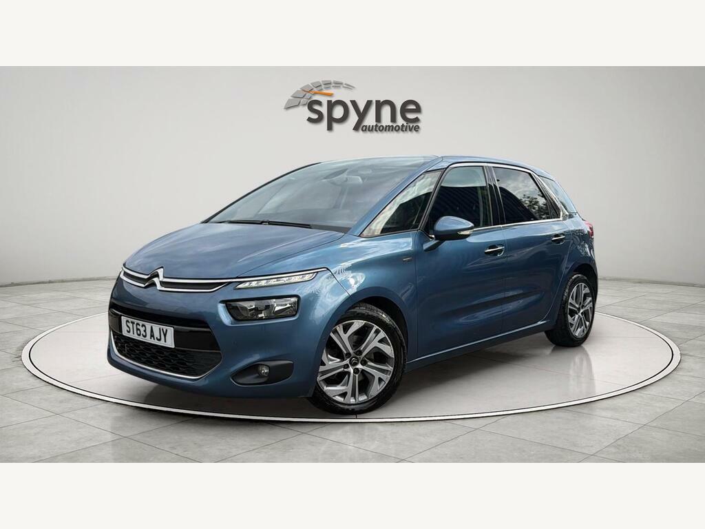 Citroen C4 Picasso 1.6 E-hdi Airdream Exclusive Etg6 Euro 5 S S ST63AJY Blue #2