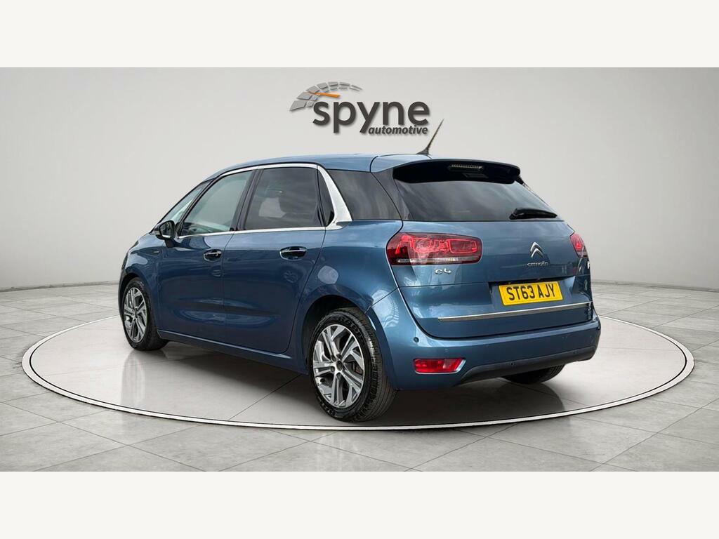 Citroen C4 Picasso 1.6 E-hdi Airdream Exclusive Etg6 Euro 5 S S ST63AJY Blue #4