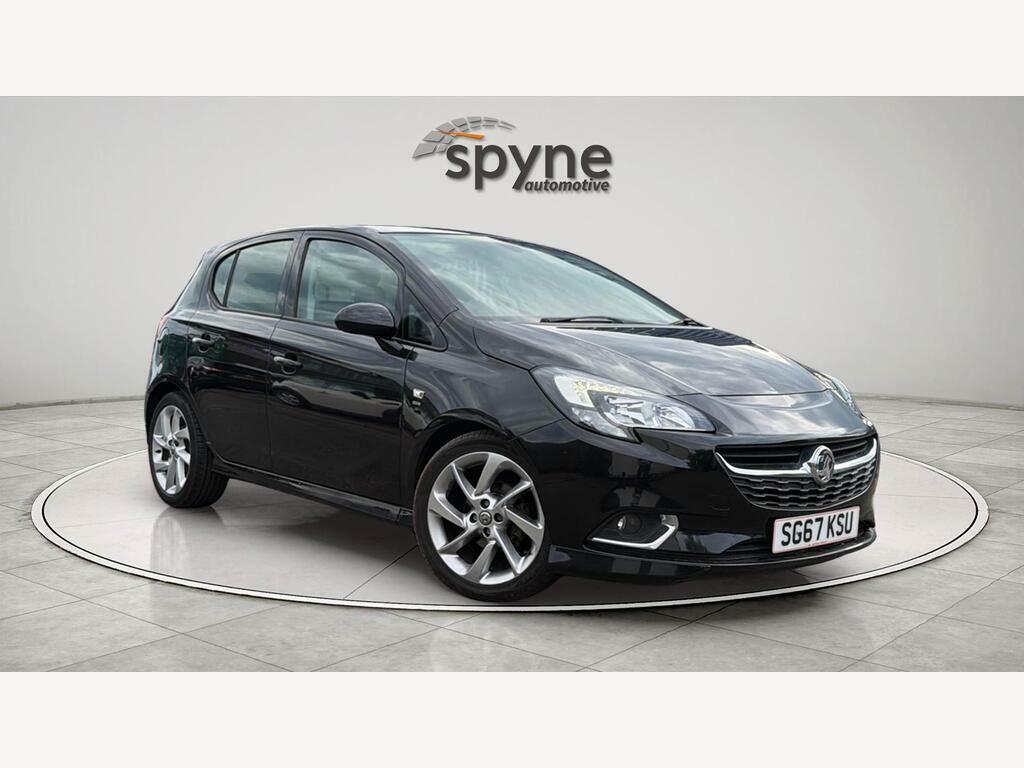 Vauxhall Corsa 1.4I Ecoflex Sri VX Line Euro 6 SG67KSU Black
