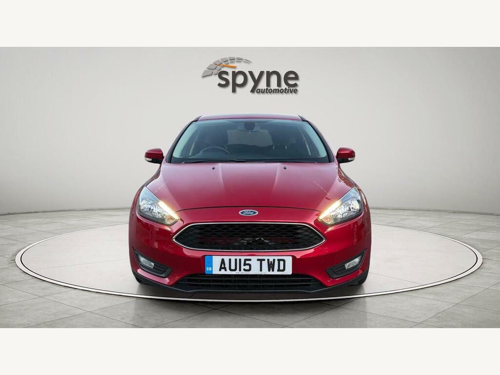 Ford Focus 1.6 Zetec Powershift Euro 6 AU15TWD Red #2