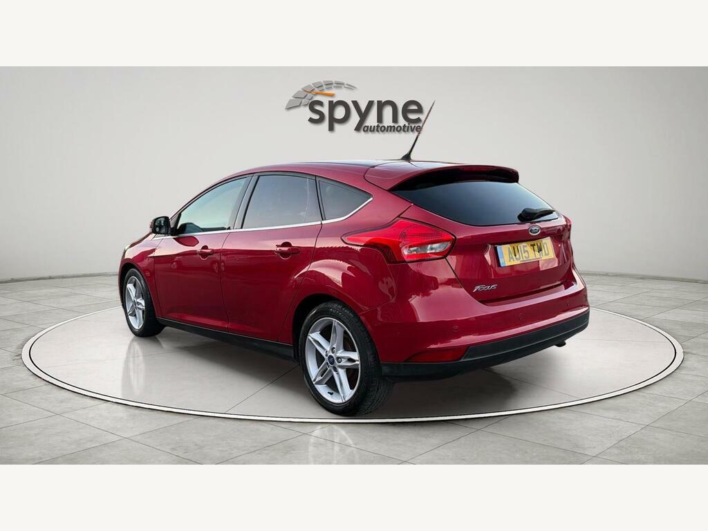 Ford Focus 1.6 Zetec Powershift Euro 6 AU15TWD Red #4