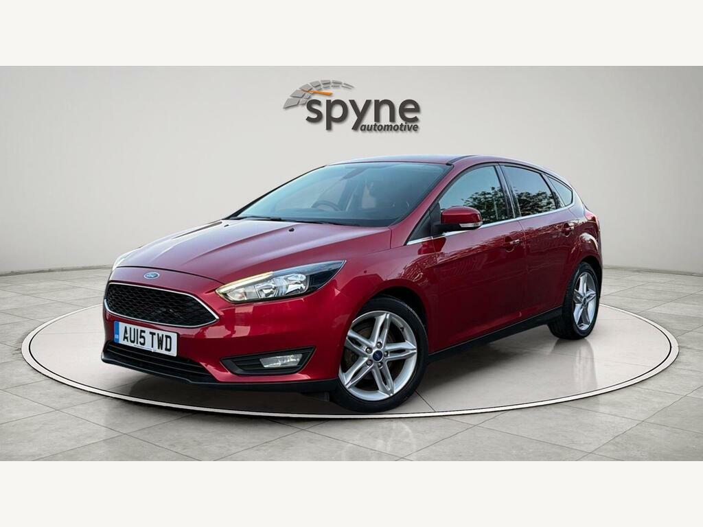 Ford Focus 1.6 Zetec Powershift Euro 6 AU15TWD Red #3
