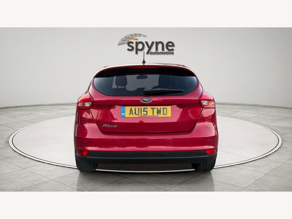 Ford Focus 1.6 Zetec Powershift Euro 6 AU15TWD Red #6