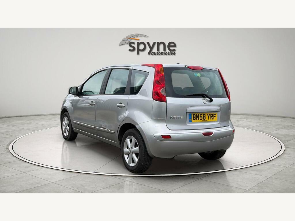 Nissan Note 1.6 16V Acenta Euro 4 Silver #4