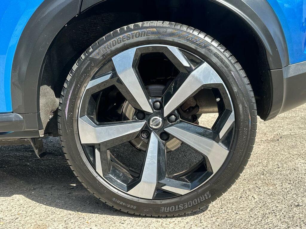 Nissan Juke 1.0 Dig-t Tekna Euro 6 Ss VE71RVT Blue #5
